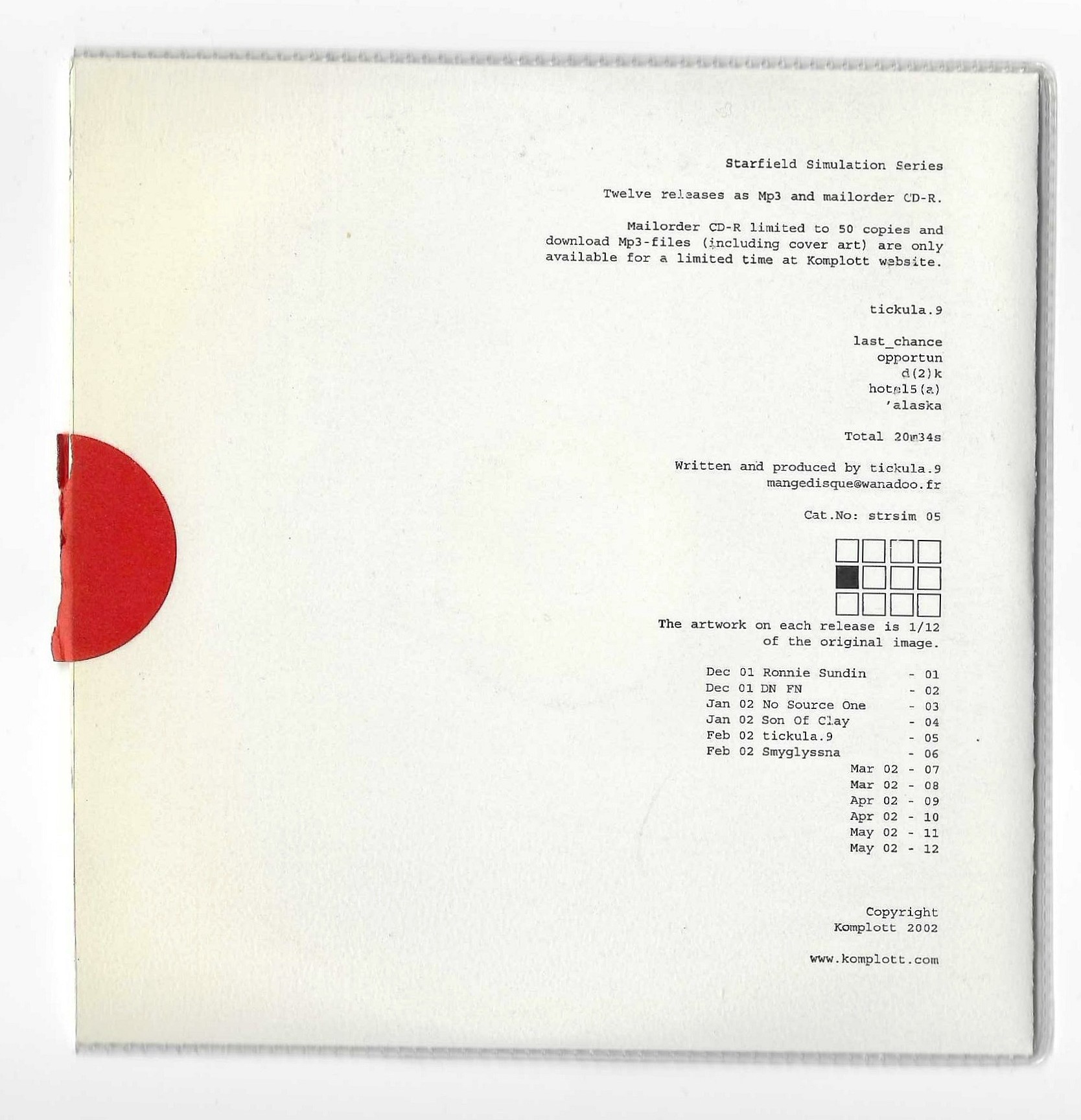 Tickula.9 strsim05 - cdr backside